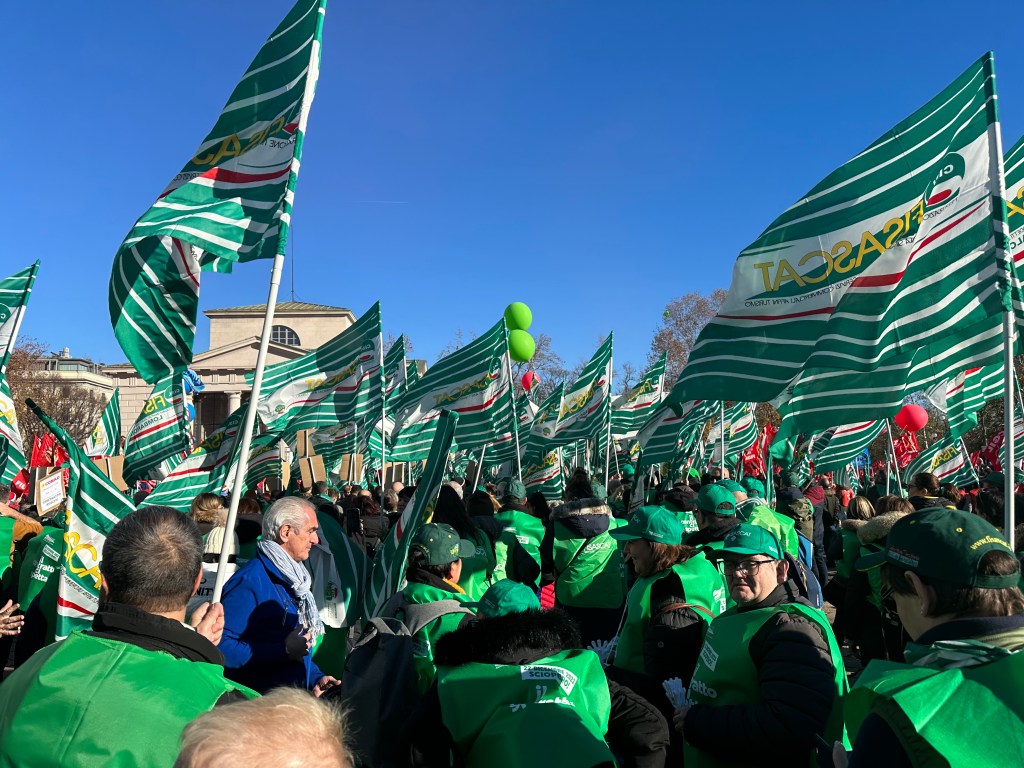 Emergenza Contratti Terziario e Turismo, significativa l’adesione allo sciopero del 22 dicembre: media del 70%, punte del 100% nella Ristorazione e nel&nbsp;Turismo